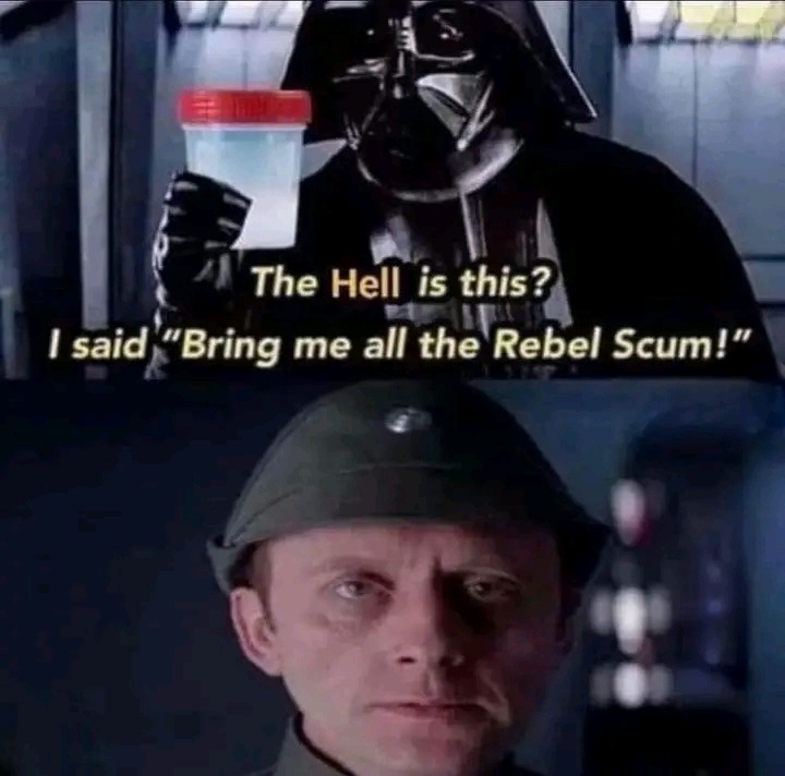 Choke me, Daddy Vader - meme