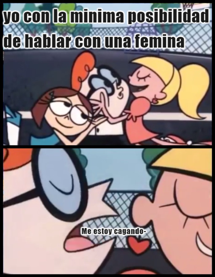 Me pongo nervioso... - meme