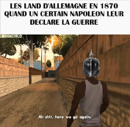 C'est Napoléon III au passage - meme