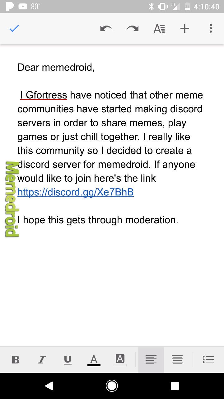 Join the server for a good time - meme