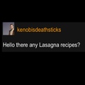 Get this man his Lasagna recipe