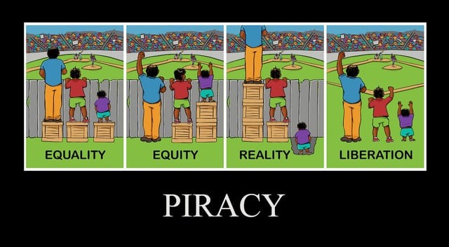 Piracy explained - meme