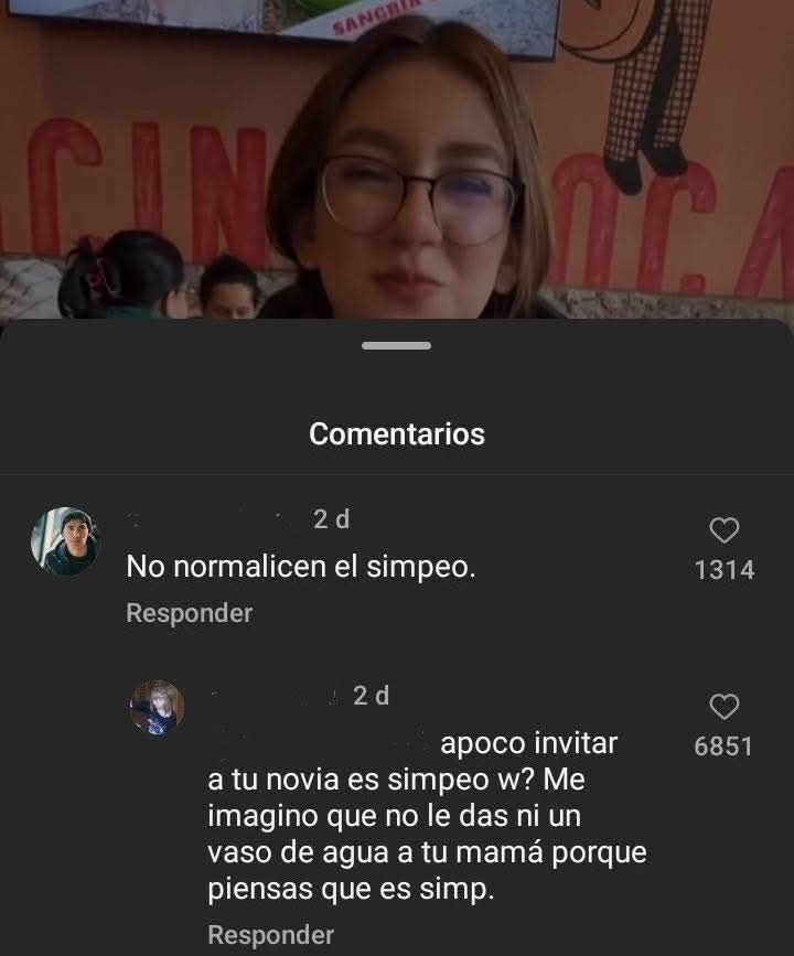No Juanito, tratar bien a una mujer no es simpeo :Calamardo: - meme