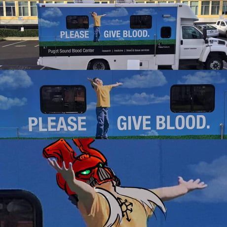 Blood for the blood god - meme