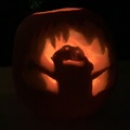 my mum gave me a pumpkin and I knew what to do