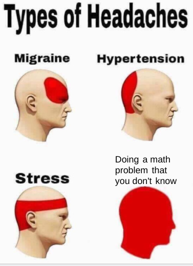 math be like - meme