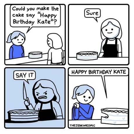 Happy birthday Kate meme