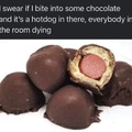 dongs in a chocolate