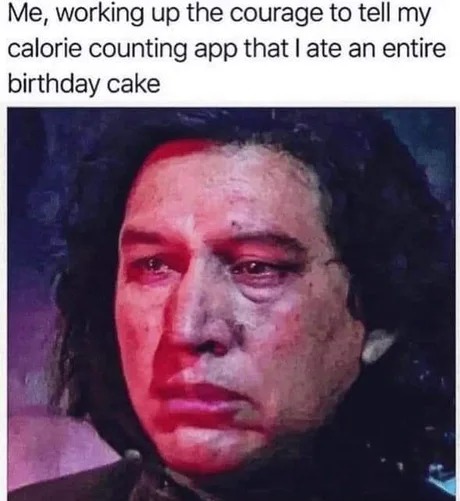 Birthday cake meme