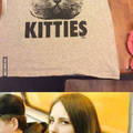 Her kitties tho.