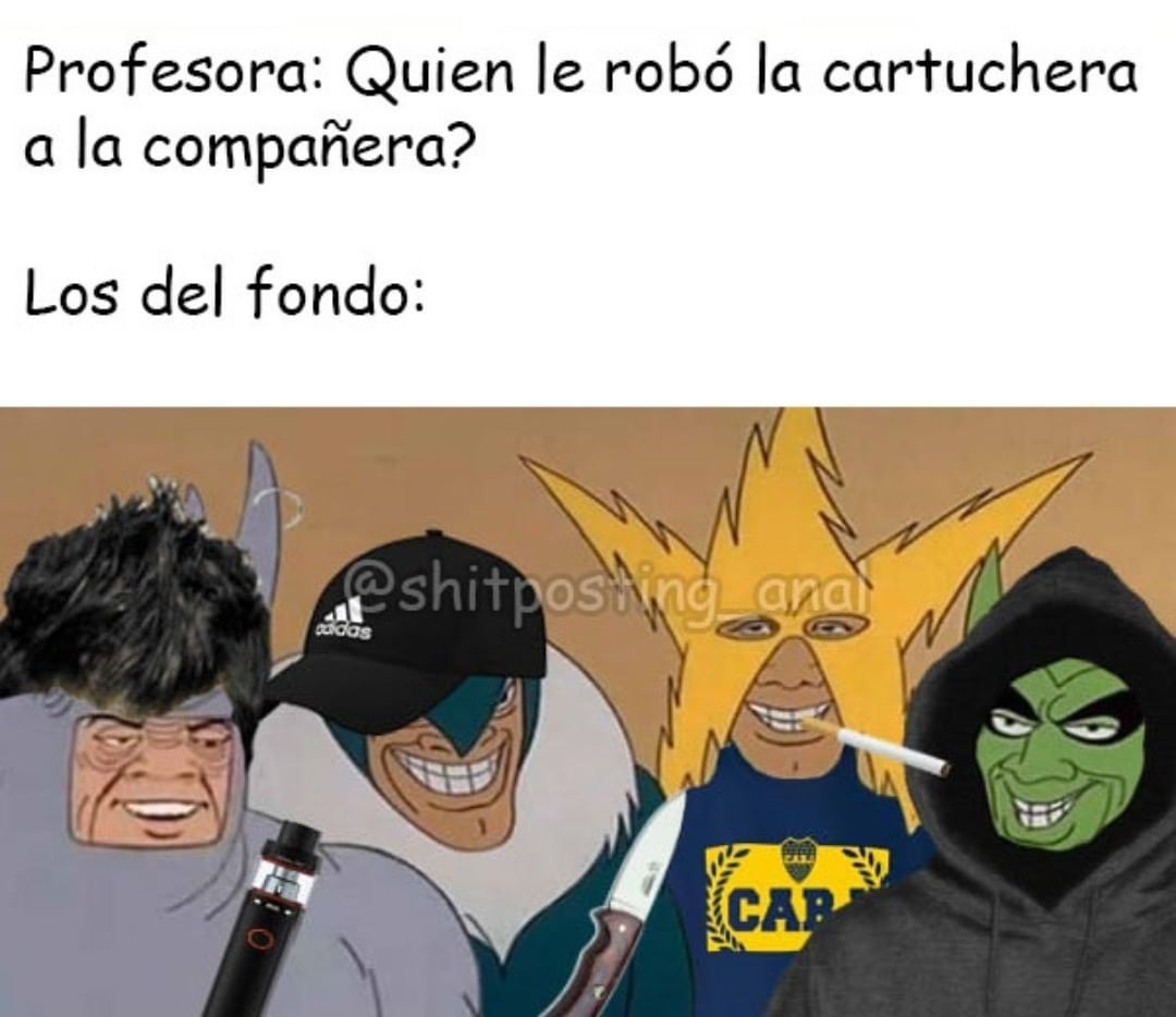 Chorros de mierda, con los milicos esto no pasaba :^) - meme