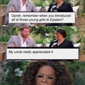 Oprah killed epstein