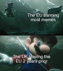 So thats why the UK left the EU - meme
