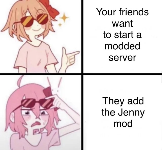 Jenny mod - meme