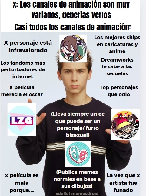 No quiero generalizar, pero muchos son así, hasta parecen calcos - meme