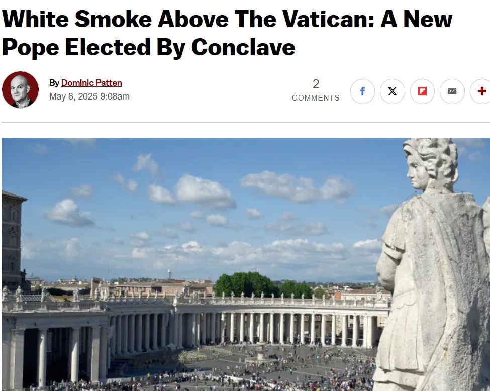 New Pope elected meme news
