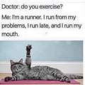I'm a runner too