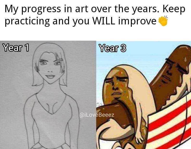 Grande progresso - meme