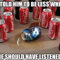Coca-Cola be like