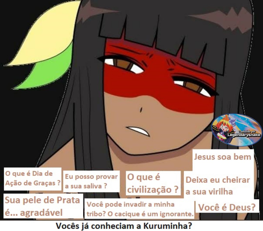 A mascote brasileira - meme
