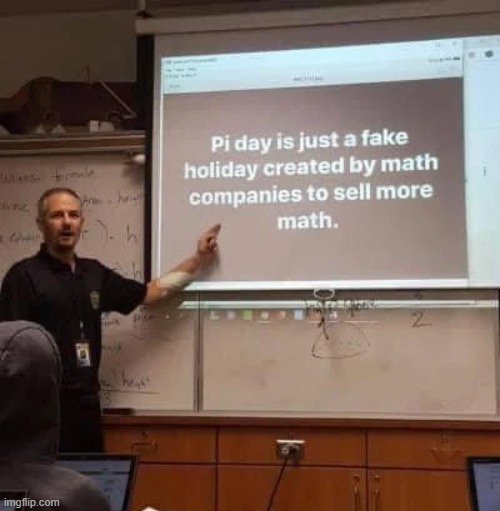 This is the reality of PI DAY - meme