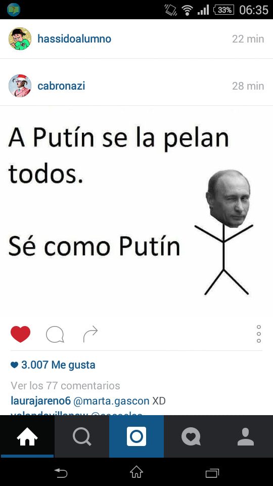 Se Como Putin - meme