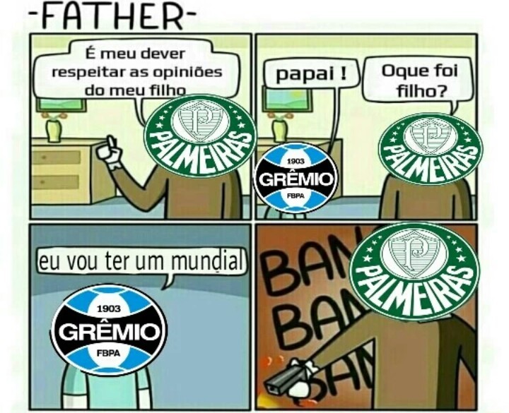 Palmeiras n tem mundial - meme