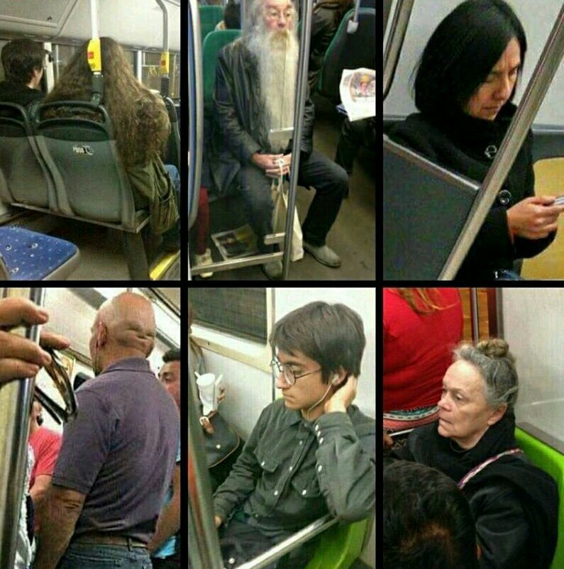 Quando você perde o trem para Hogwarts - meme