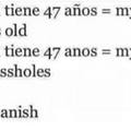 I love spanish