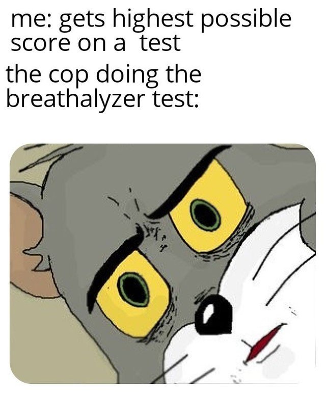Finally the highest possible score on a test - meme