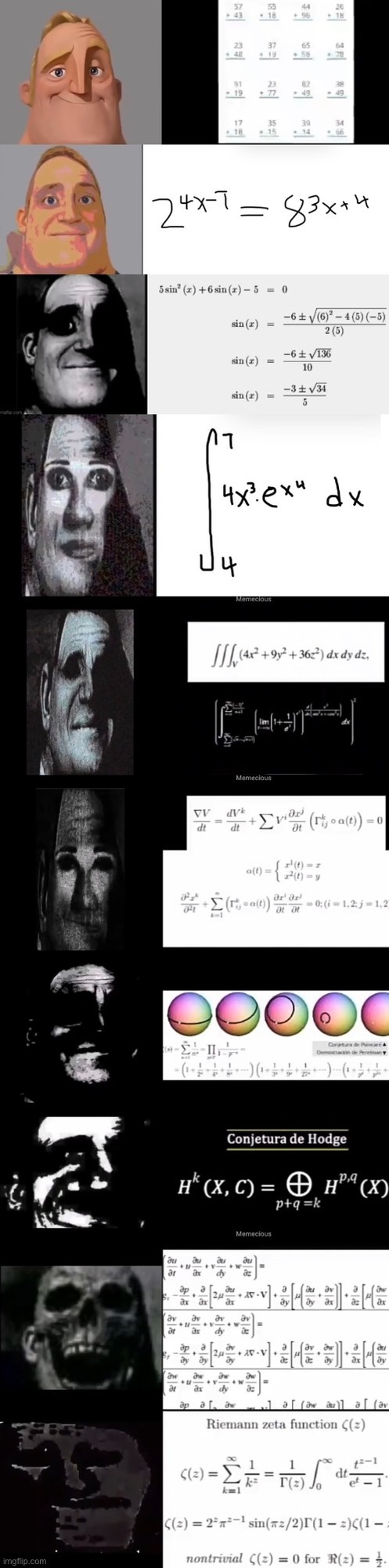 math is scary - meme