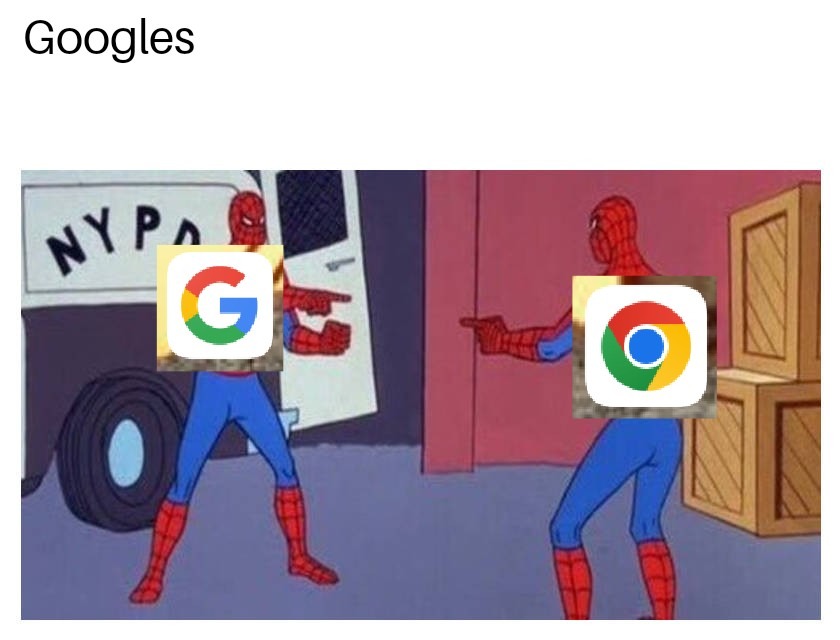 Googles - meme