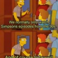 90s Simpsons
