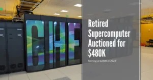 Retired supercomputer auctioned for S480K - meme
