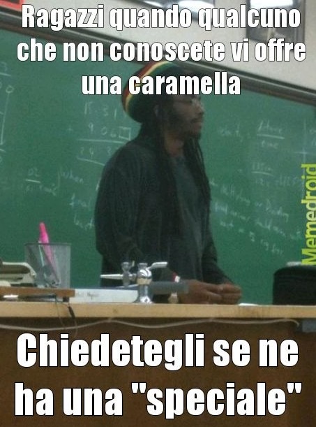 Wow,la scuola ti insegna come diventare ricco con le "caramelle"! - meme