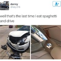 Moms spaghetti (and car)