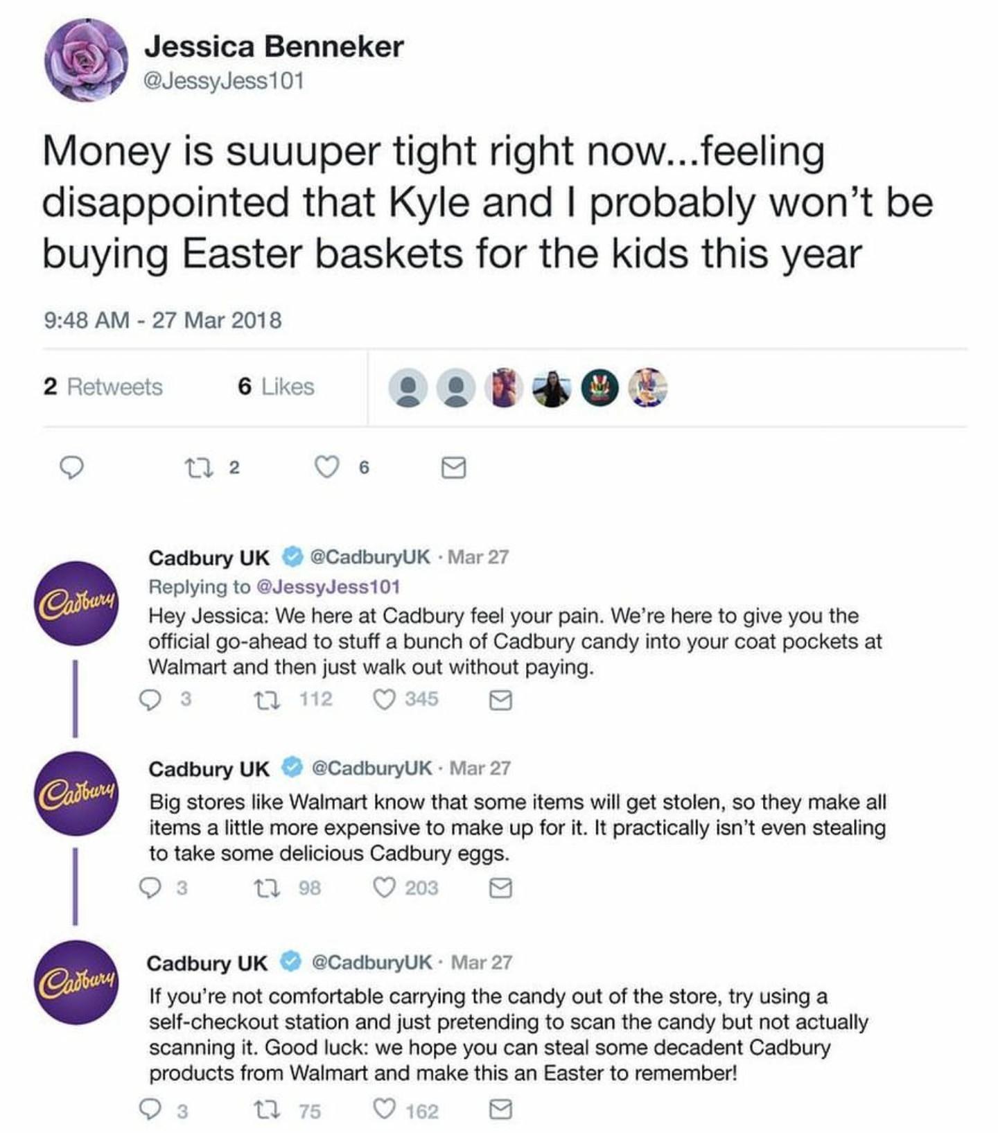 Good guy Cadbury - meme