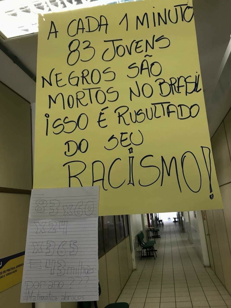 43 milhões de jovens negros morrem por ano vítima do seu racismo, até quando Brasil? Kjkkjmk - meme