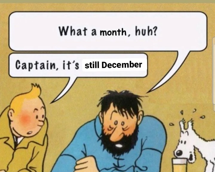 Still December huh - meme