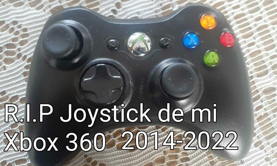 No es un meme pero aun asi quiero mencionarlo, se murio mi Joystick de la Xbox