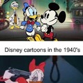 Disney cartoons in the 1940s
