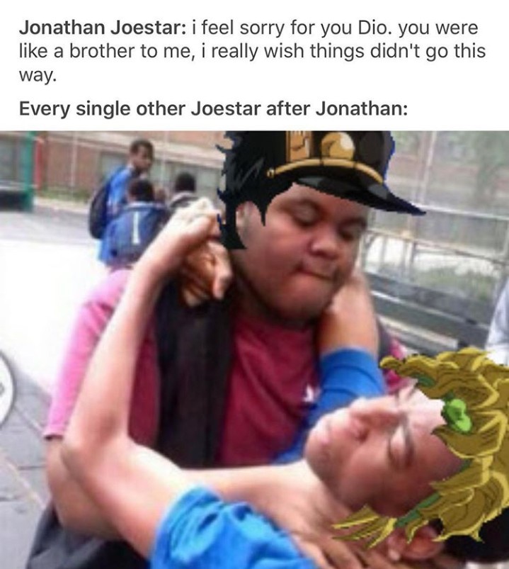 Jonathan is the best jojo - meme