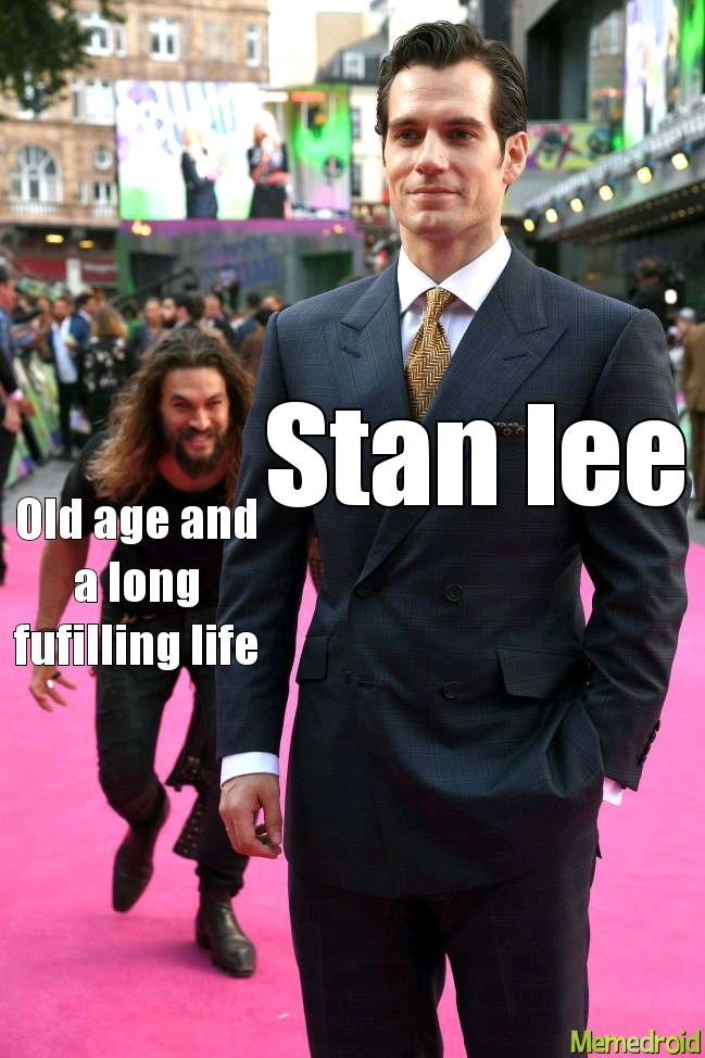 Rest in peace Mr. Lee - meme
