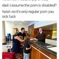 I love fucking disabled