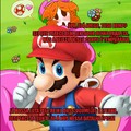 Mario passando na sua tela para te fazer um convite.