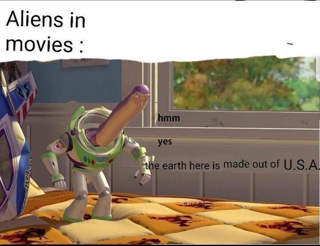 aliens in movies - meme