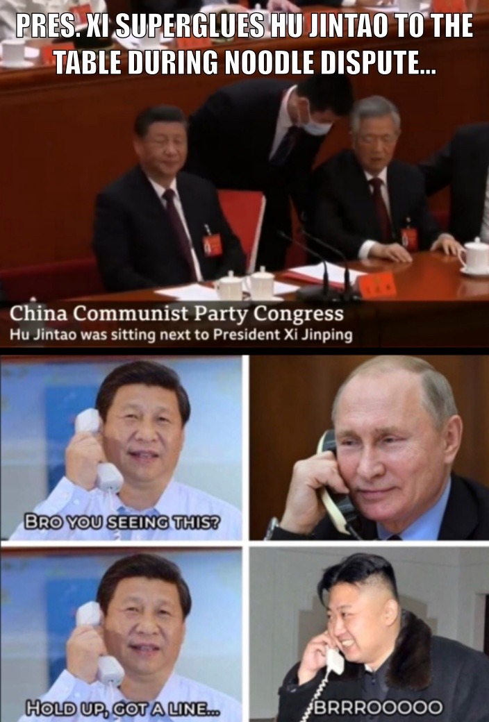 President Xi pulls practical joke... - Meme by Bloodnut187 :) Memedroid