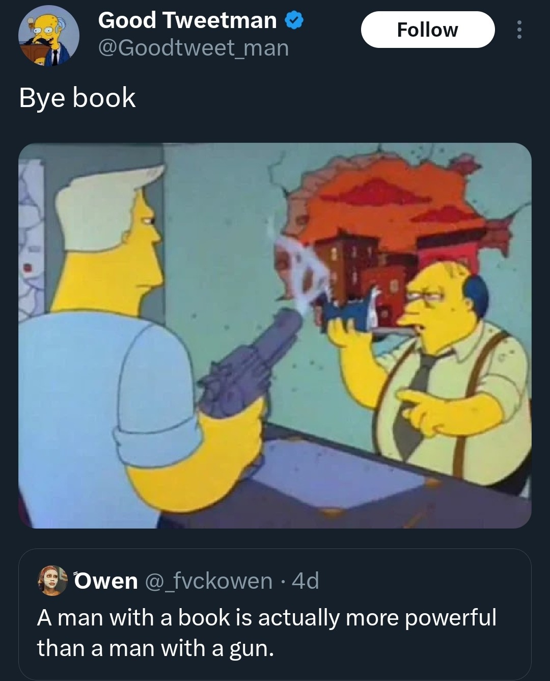 Bye book - meme
