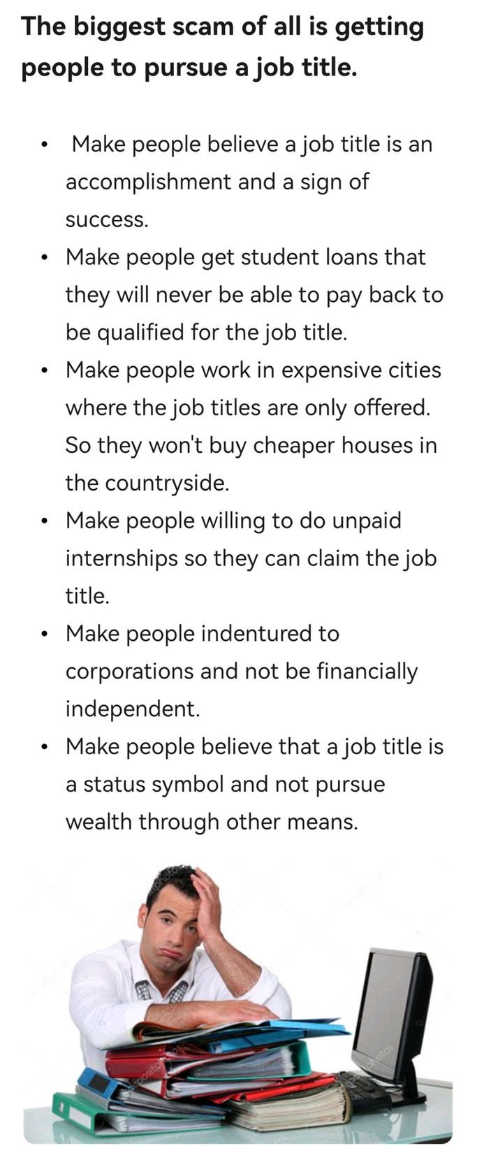 It's a privilege to be part of the rat race - meme
