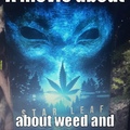 weed and aliens